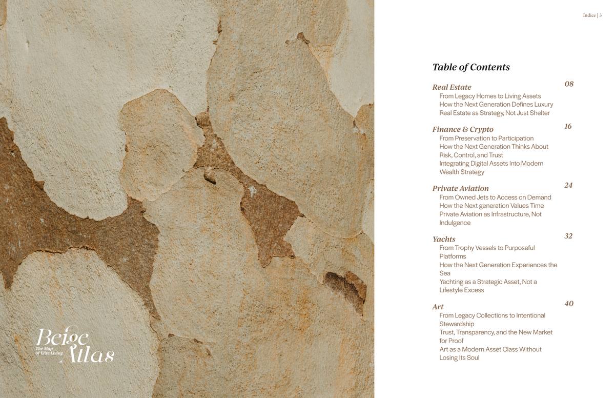 Beige Atlas spread 2