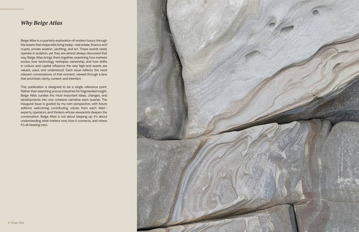 Beige Atlas spread 3